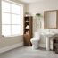 Relaxdays Hoher Badezimmerschrank mit Tür, 3 image
