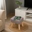 Relaxdays Hocker Cord, 2 image
