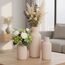 Relaxdays 10051847_127 Vase andere Keramik Beige, 2 image