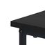 Relaxdays Beistelltisch mit 2 Ablagen, Farbe: Schwarz, 3 image
