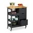Relaxdays Kitchen Island Rechteckig