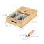 Relaxdays 4052025874179 Serviertablett Display tray Rechteck Holz, 4 image