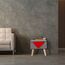 Relaxdays Sitzhocker mit Stauraum Kunstleder, Farbe: Grau, Holz, 2 image