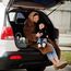 Relaxdays Baby Windel Caddy Filz, Farbe: Anthrazit, 4 image