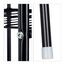 Relaxdays Country 5 Regale Schwarz Garderobe, 5 image
