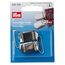 Prym Hosenträger-Clips, silber, 2 image