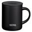 Thermos Longlife Cup 0,35 ml Schwarz Edelstahl, Farbe: Schwarz
