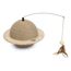 Designed by Lotte Holz Kratzball Holz/Jute Katzenkratzbaum