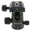 PATONA PBH50 Stativaufsatz Schwarz Aluminium 1/4, 3/8"