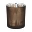 EGLO Lukut Kerzenständer Glas Braun, Silber