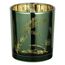 EGLO LUKUT Kerzenständer Glas Gold, Grün