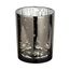 EGLO Lukut Kerzenständer Glas Braun, Silber, Farbe: Braun, Silber