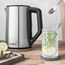 Gastroback Design Cool Touch Wasserkocher 1,5 l 2200 W Schwarz, Edelstahl, 6 image