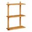 House Nordic 4291147 Regal Modulares Regal Wandverteiler Eiche Holz