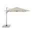 Doppler Active 260 x 350 Side Terrassenschirm Rechteck Naturfarben, Farbe: Naturfarben