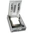 Icy Dock MB982IP-1S-1 Speicherlaufwerk-Docking-Station Silber, 2 image