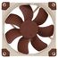 Noctua NF-A9 PWM Computerkühlsystem Computergehäuse Ventilator 9,2 cm Beige, Braun, 2 image