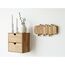 House Nordic 4494055 Gaderobe Wand-montiert 4 Haken Holz, 7 image