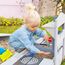 roba Mobile Matsch- & Spielküche BBQ für Kinder - FSC-zertifiziertes Holz - Grau lasiert, 10 image