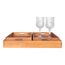 House Nordic 4601020 Serviertablett Klassisches Serviertablett Rechteck Holz, 4 image