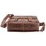 Alpenleder Reporter Schultertasche Braun, 6 image