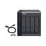 QNAP TR-004 Speicherlaufwerksgehäuse HDD / SSD-Gehäuse Schwarz 2.5/3.5"