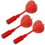 Karella 4845.02 Dartpfeil Weiche Spitze 3 Stück(e), Farbe: Rot, 2 image