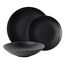 Lunasol Teller-Set 12-tlg. - BASIC black matt