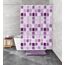 Kleine Wolke Sonny Duschvorhang Ring Polyethylen-Vinylacetat (PEVA) Violett, 2 image