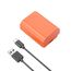 SmallRig NP-FZ100 USB-C Lithium Polymer (LiPo) 2400 mAh, Farbe: Orange
