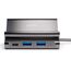 4smarts 7in1 USB 3.2 Gen 1 (3.1 Gen 1) Type-A + Type-C Grau, 3 image