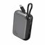 4smarts 540699 Powerbank 10000 mAh Grau