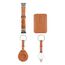 4smarts 541480 Intelligentes tragbares Accessoire Set Farbe Cognac Kunstleder (PU), Farbe: Farbe Cognac