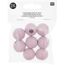 Rico Design 500221 Perle Runde Perle Holz Pink 8 Stück(e)