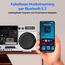 MEDION LIFE® P66538 Retro-Boombox DAB+/PLL-UKW Radio, Bluetooth® 5.3 für das Abspielen von Smartphone & Co, CD-Player, Kassettendeck, X-Bass Funktion, 2 x 10 W RMS, 4 image