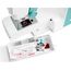 MEDION LIFE® Digitale Nähmaschine SD36 (MD11881) einstellbare Stichlänge und Stichbreite, 270 Stichmuster, Integriertes Zubehörfach, 36 Watt Motorleistung, Farbe: Türkis, Weiß, 13 image
