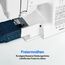 MEDION LIFE® Digitale Nähmaschine SD36 (MD11881) einstellbare Stichlänge und Stichbreite, 270 Stichmuster, Integriertes Zubehörfach, 36 Watt Motorleistung, Farbe: Weiß, 3 image