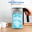 MEDION MD 12106 Wasserkocher 1,5 l 2200 W Schwarz, Edelstahl, Farbe: Schwarz, Edelstahl, 4 image