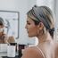Ailoria SOYEUX & DOUX Set Headband und Scrunchie S aus Seide, Farbe: Grau, 5 image