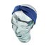 Ailoria SOYEUX & DOUX Set Headband und Scrunchie S aus Seide, Farbe: Blau, 2 image