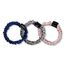 Ailoria DOUX Set 3 Scrunchies S aus Seide, Farbe: Rose, Hellgrau, Navy