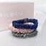 Ailoria DOUX Set 3 Scrunchies S aus Seide, Farbe: Rose, Hellgrau, Navy, 3 image