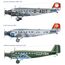 Italeri Junkers Ju - 52 / 3M ''Tante Ju'' Starrflügelflugzeug-Modell Montagesatz 1:72, 4 image