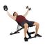 HAMMER Schrägbank Force 2.0 Verstellbare Krafttrainingsbank Einstellbare Rückenlehne Verstellbarer Sitz Haus Schwarz, 10 image