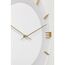 KARE Leonardo Mechanische Uhr Rund Weiß, 6 image