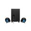 Logitech G G560 LIGHTSYNC PC Lautsprecherset 120 W PC/Laptop Schwarz 2.1 Kanäle 30 W Bluetooth, 2 image
