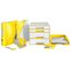Leitz WOW Kunststoff Gelb, Farbe: Gelb