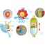 Sophie la girafe 523425 Bad-Spielzeug/-Aufkleber Bad-Spieleset Mehrfarbig