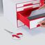 Leitz WOW Büroscheren Gerader Schnitt Rot, Weiß, 3 image