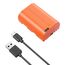SmallRig 5407 Kamera-/Camcorder-Akku Lithium-Ion (Li-Ion) 2520 mAh, Farbe: Orange